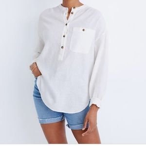 Madewell linen top